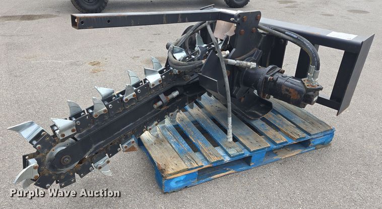 image for item EH8949 JCT skid steer trencher