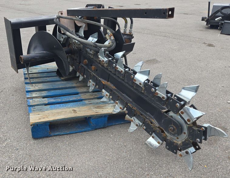 image for item EH8949 JCT skid steer trencher