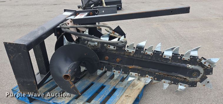 image for item EH8949 JCT skid steer trencher