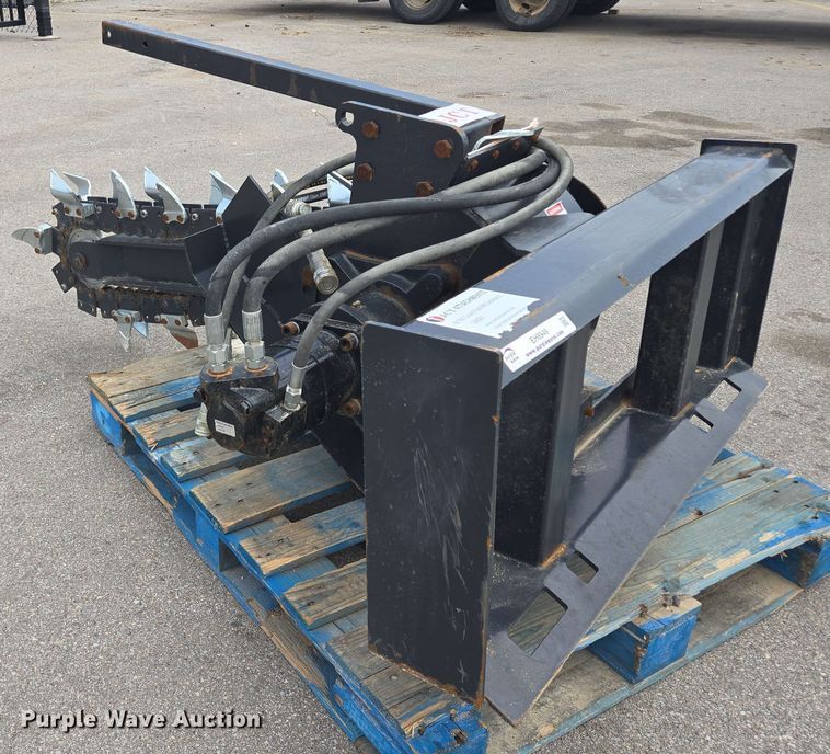 image for item EH8949 JCT skid steer trencher