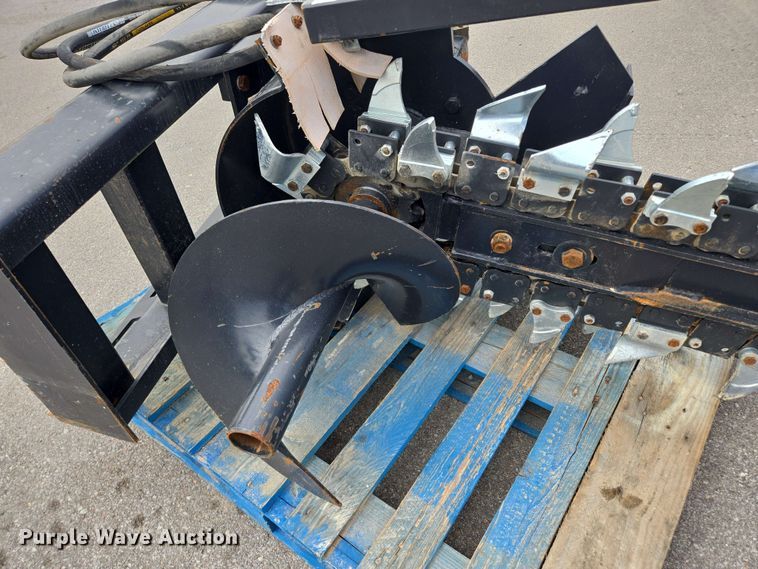 image for item EH8949 JCT skid steer trencher