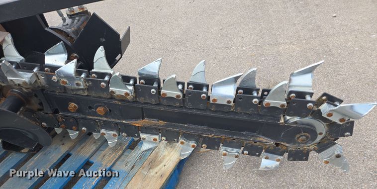 image for item EH8949 JCT skid steer trencher