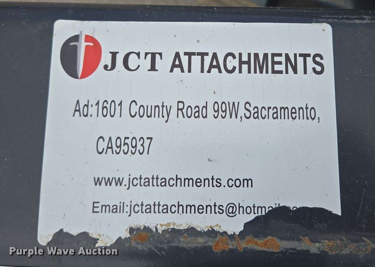 image for item EH8949 JCT skid steer trencher