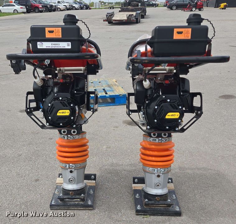 image for item EH8953 (2) JQ-Power JQ120-0 plate compactor