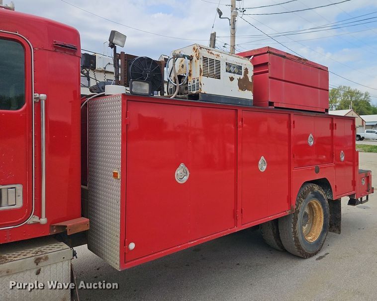 image for item EI8988 1998 Kenworth T300 utility / service truck