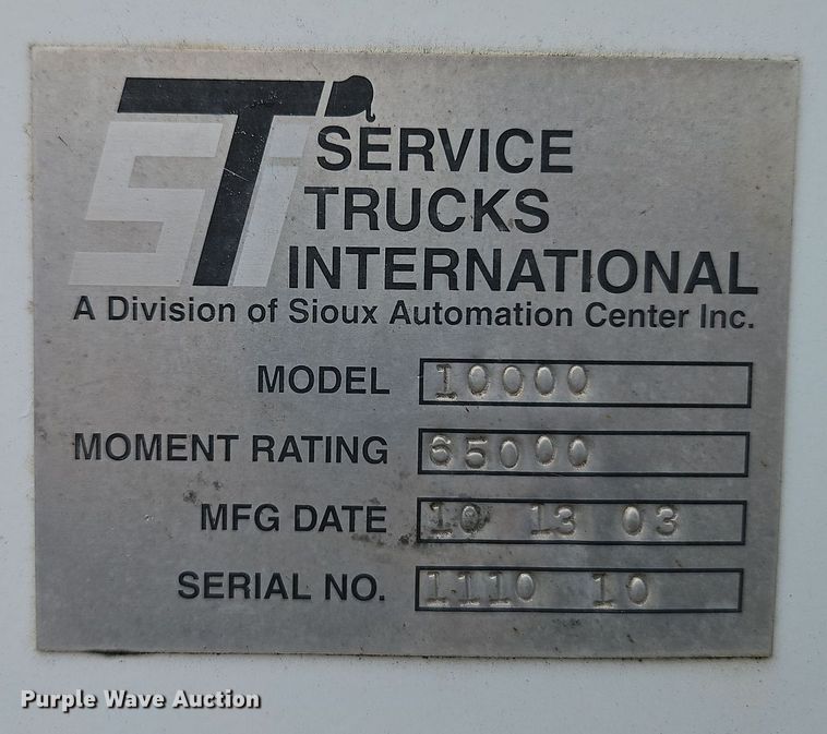 image for item EI8988 1998 Kenworth T300 utility / service truck