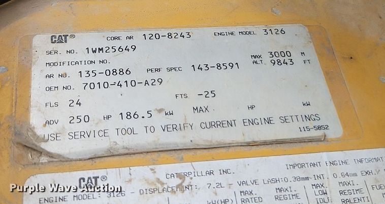 image for item EI8988 1998 Kenworth T300 utility / service truck