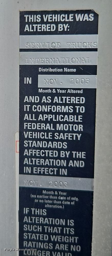 image for item EI8988 1998 Kenworth T300 utility / service truck