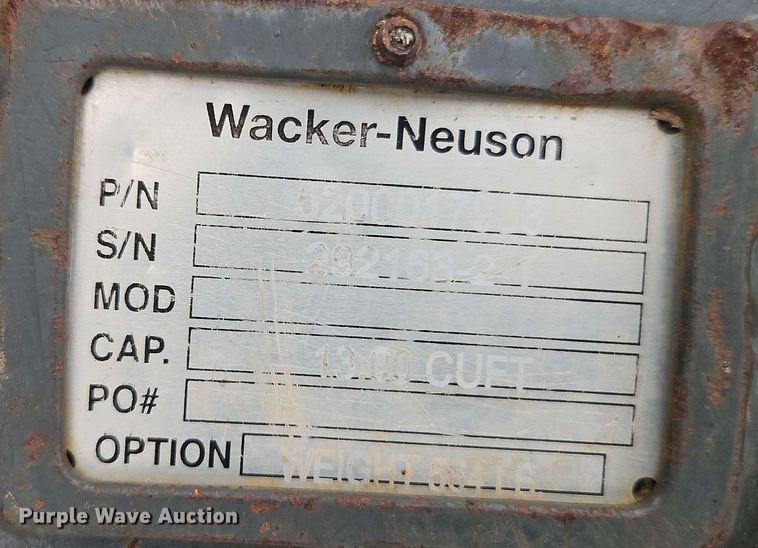 image for item EI8993 2015 Wacker Neuson ET90 mini excavator