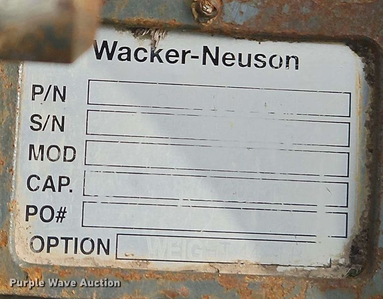 image for item EI8993 2015 Wacker Neuson ET90 mini excavator