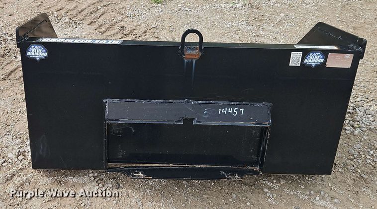 image for item EI8996 Blue Diamond 108512-25 compact utility loader bucket