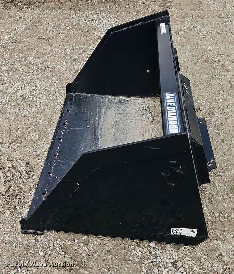 image for item EI8996 Blue Diamond 108512-25 compact utility loader bucket