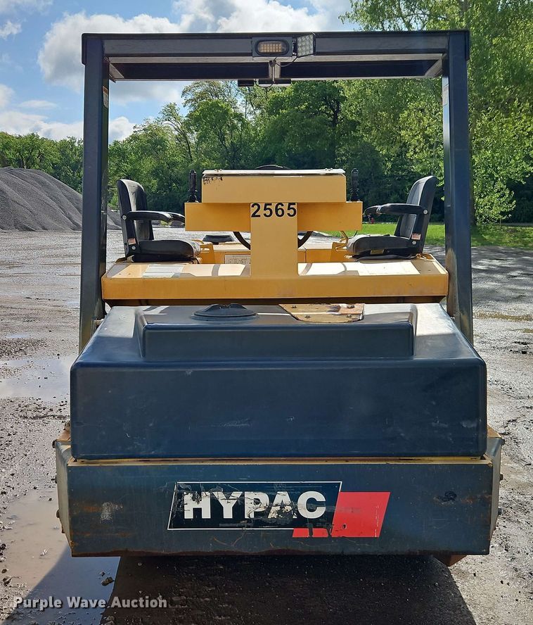 image for item EJ0012 Hypac C766C double drum vibratory roller