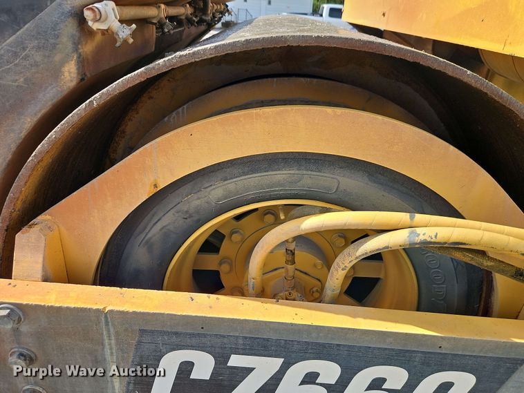 image for item EJ0012 Hypac C766C double drum vibratory roller