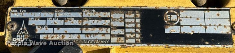 image for item EJ3657 Barbco 30/36-200 horizontal boring unit