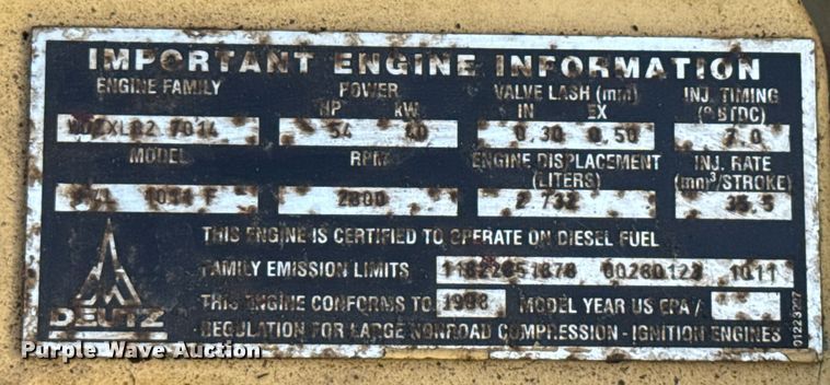 image for item EJ3657 Barbco 30/36-200 horizontal boring unit