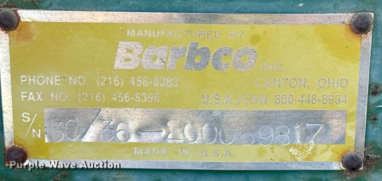 image for item EJ3657 Barbco 30/36-200 horizontal boring unit