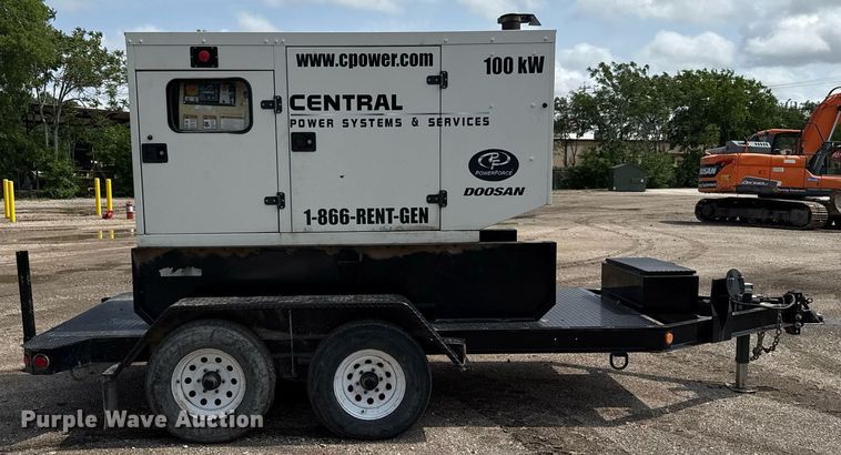 image for item EJ3665 2010 Doosan generator