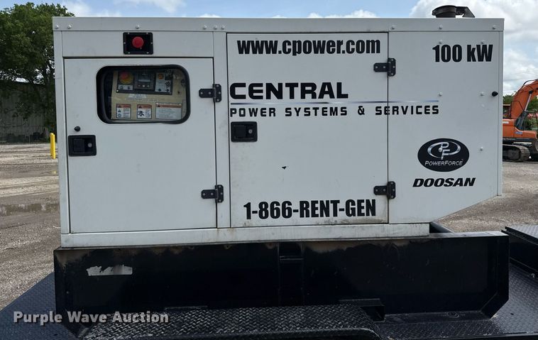 image for item EJ3665 2010 Doosan generator