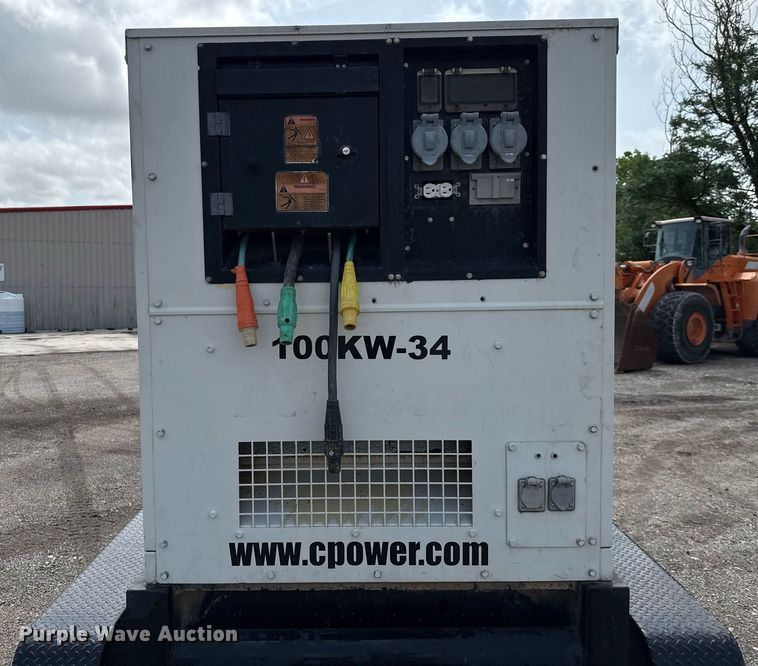 image for item EJ3665 2010 Doosan generator