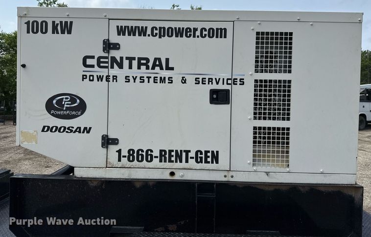 image for item EJ3665 2010 Doosan generator