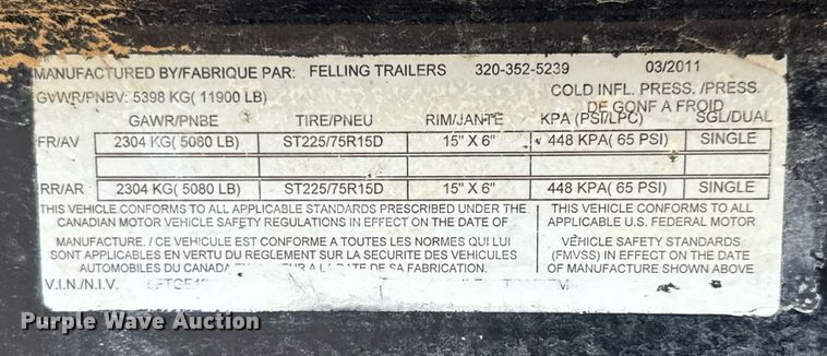 image for item EJ3665 2010 Doosan generator