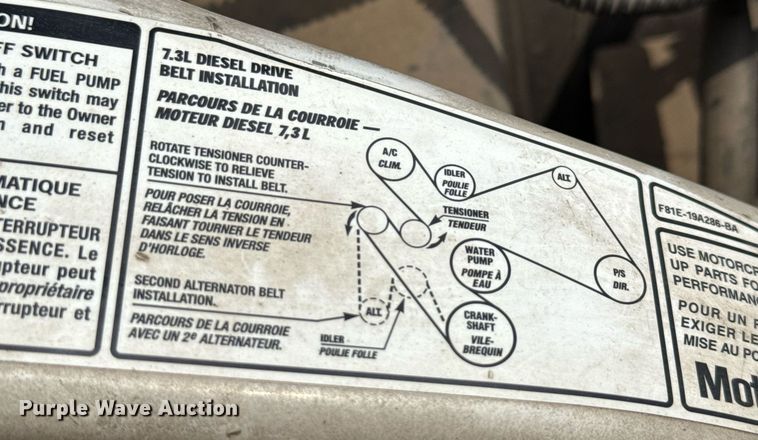 image for item EJ3672 2001 Ford F450 Super Duty XL bucket truck