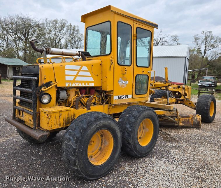 image for item EJ4790 1979 Fiat Allis 65-B rigid frame motor grader