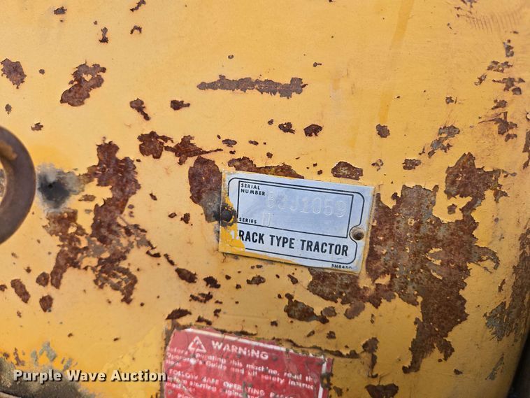 image for item EJ7455 1970 Caterpillar D4 dozer