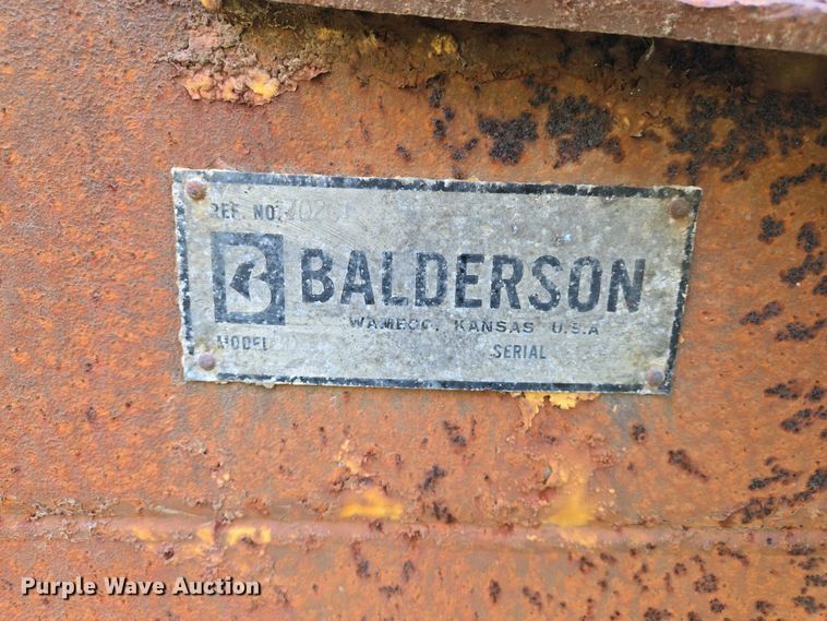 image for item EJ7456 Balderson dozer blade