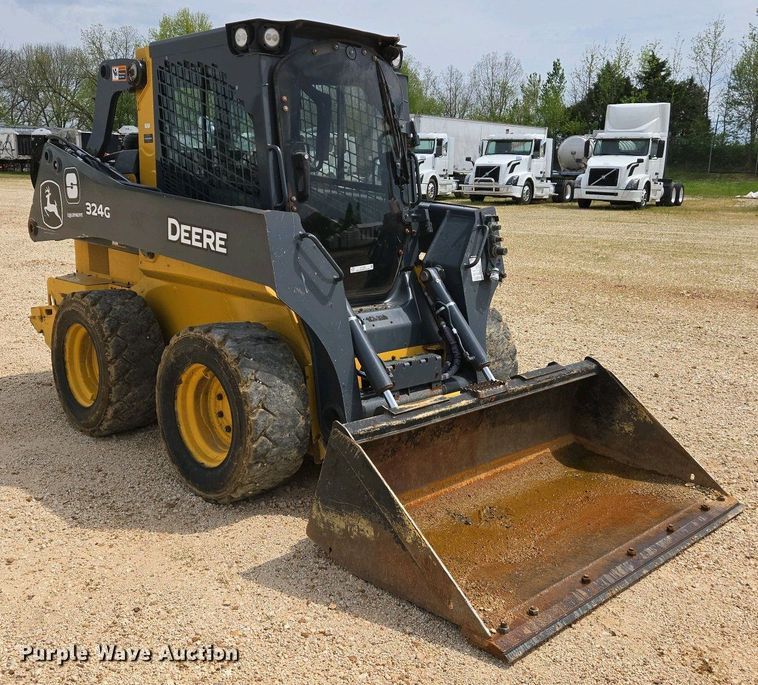 image for item EJ7485 2022 John Deere 324G skid steer loader