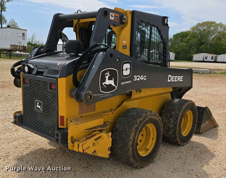 image for item EJ7485 2022 John Deere 324G skid steer loader