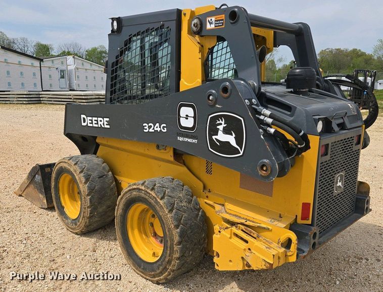 image for item EJ7485 2022 John Deere 324G skid steer loader
