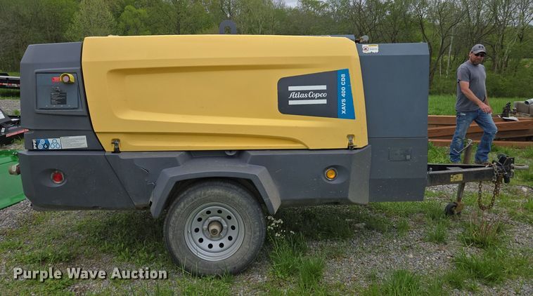 image for item EJ7491 Atlas Copco XAVS 400 air compressor