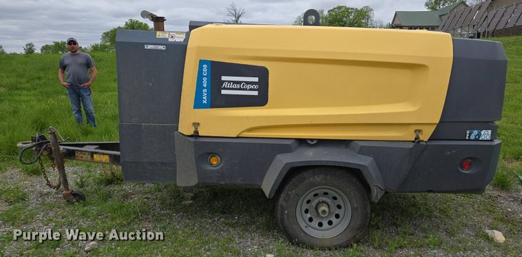 image for item EJ7491 Atlas Copco XAVS 400 air compressor