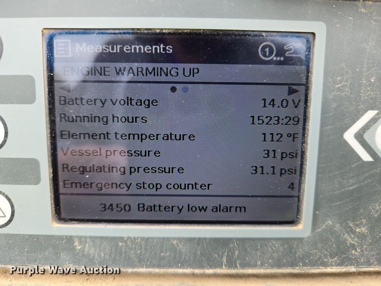 image for item EJ7491 Atlas Copco XAVS 400 air compressor