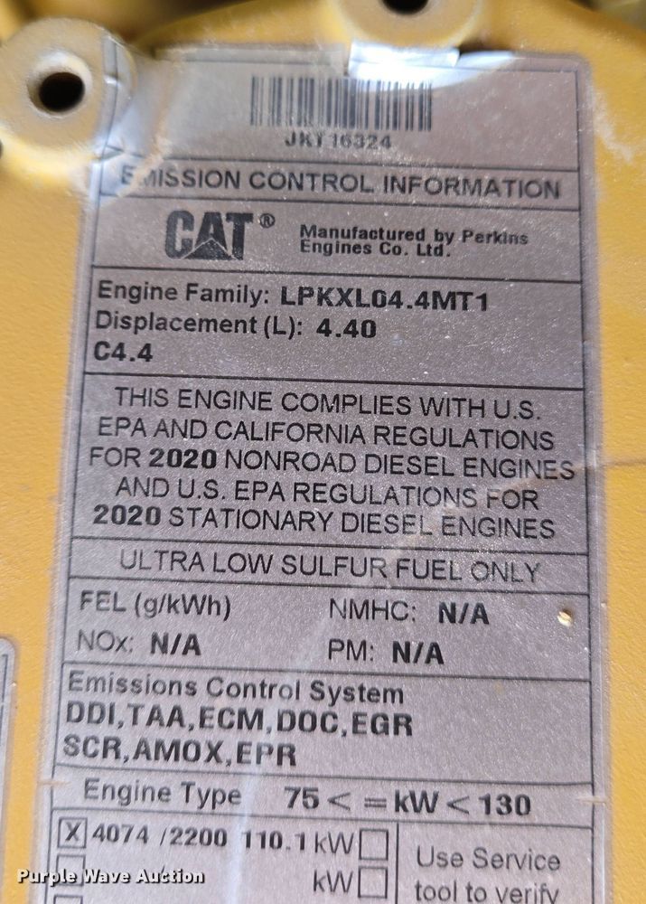 image for item EJ7491 Atlas Copco XAVS 400 air compressor