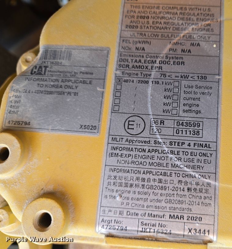 image for item EJ7491 Atlas Copco XAVS 400 air compressor