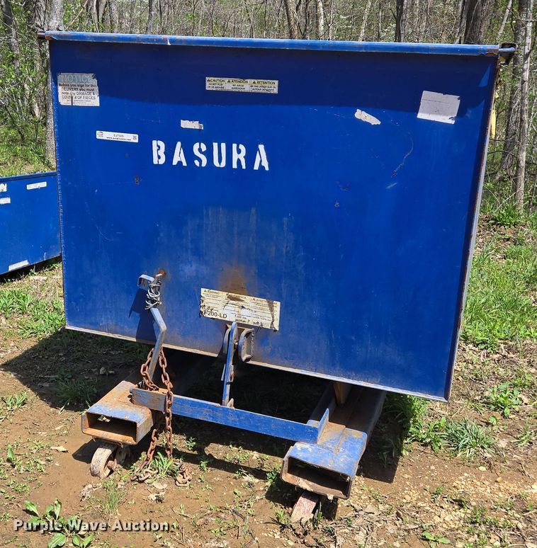 image for item EJ7505 (2) forklift dump hoppers