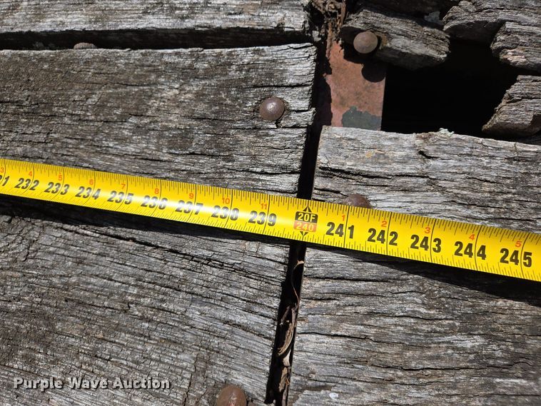 image for item EJ7506 1992 Shop built equipment trailer