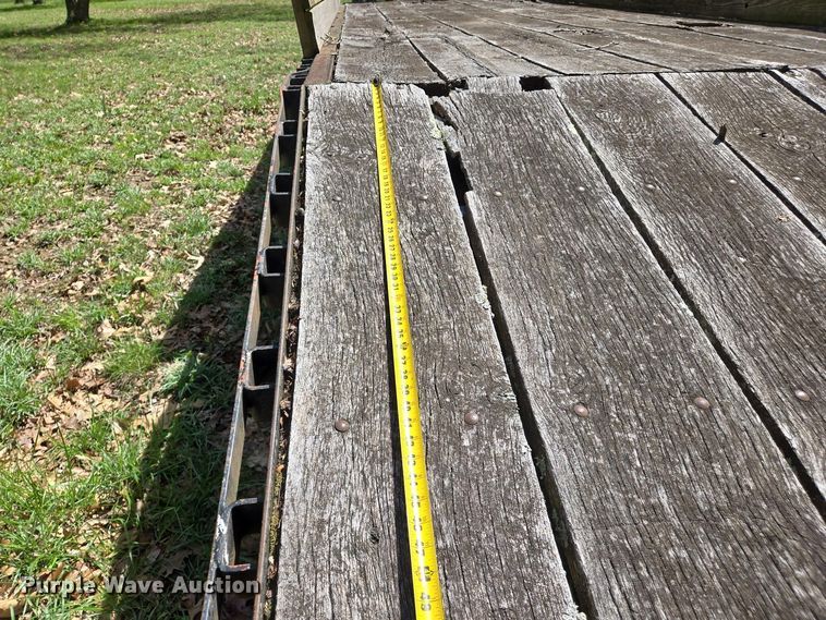 image for item EJ7506 1992 Shop built equipment trailer