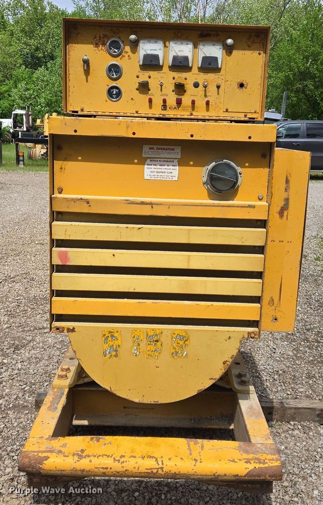 image for item EJ7551 Caterpillar 3412 generator