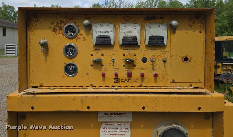 image for item EJ7551 Caterpillar 3412 generator