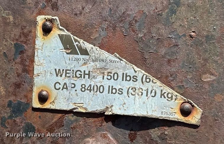 image for item EJ8657 1998 Ford F800 crane truck