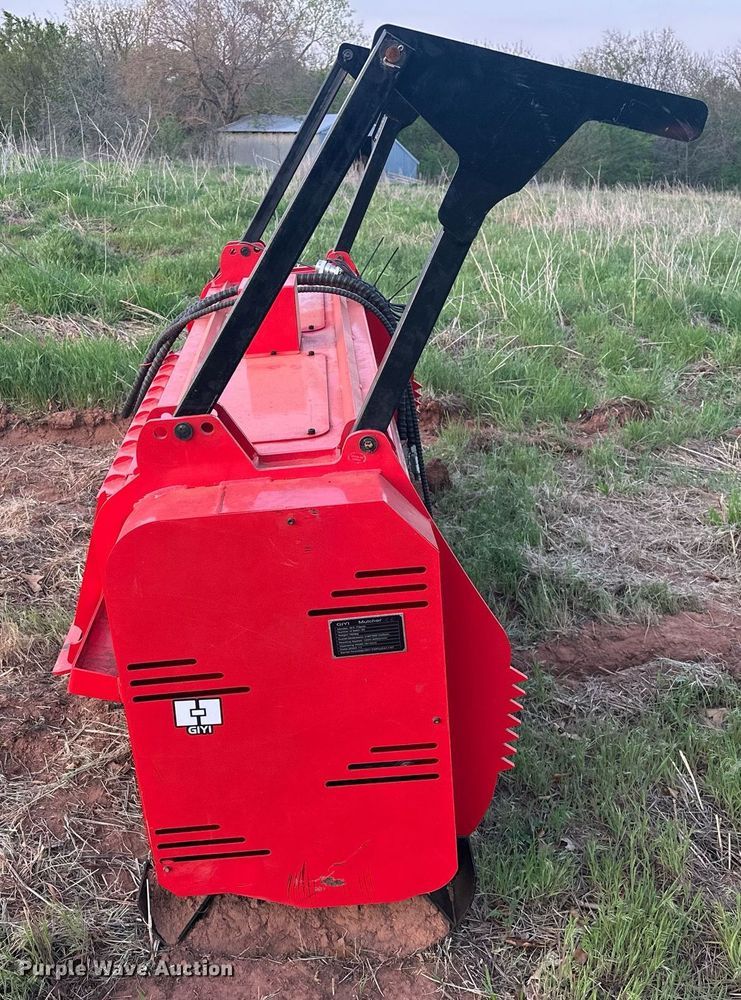 image for item EJ8660 2024 GIYI GY-72pro skid steer mulcher