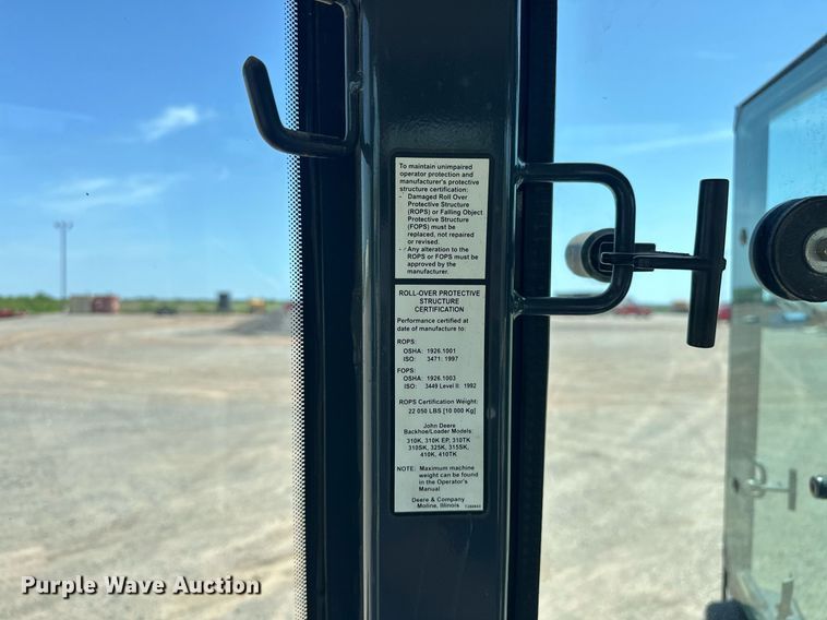 image for item EJ8679 2012 John Deere 310SK backhoe