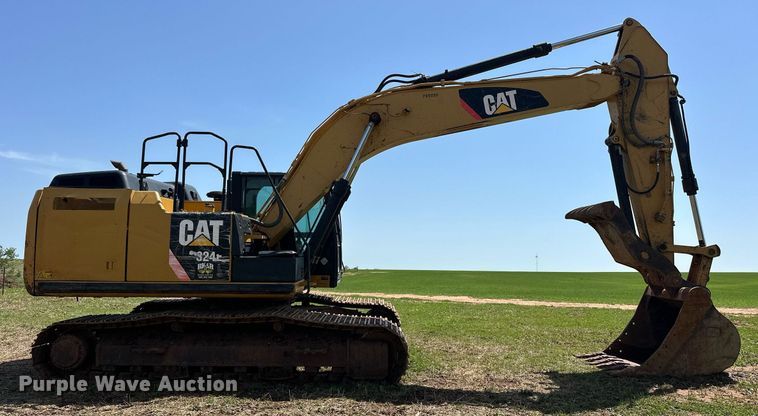 image for item EJ8681 2013 Caterpillar 324EL excavator