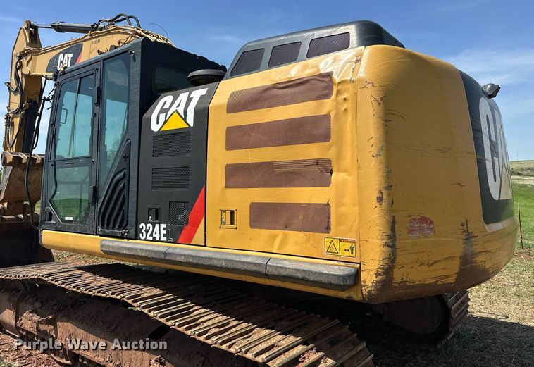 image for item EJ8681 2013 Caterpillar 324EL excavator