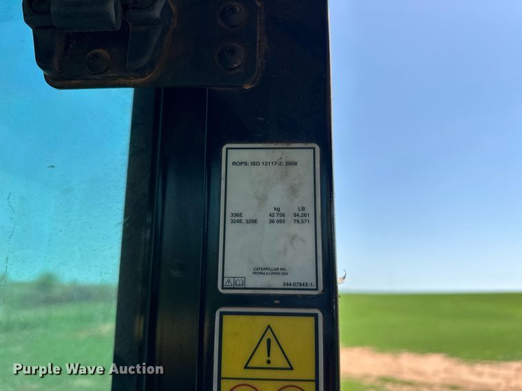 image for item EJ8681 2013 Caterpillar 324EL excavator