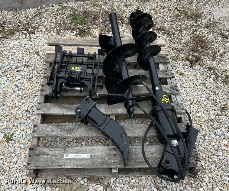 image for item EK2907 Miva excavator attachments